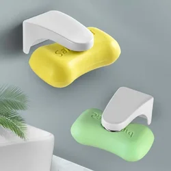 Soporte magnético para jabón, organizador mágico para jabonera, accesorios de baño, soporte de esponja montado en la pared, estante de almacenamiento para cocina y baño, 1 unidad