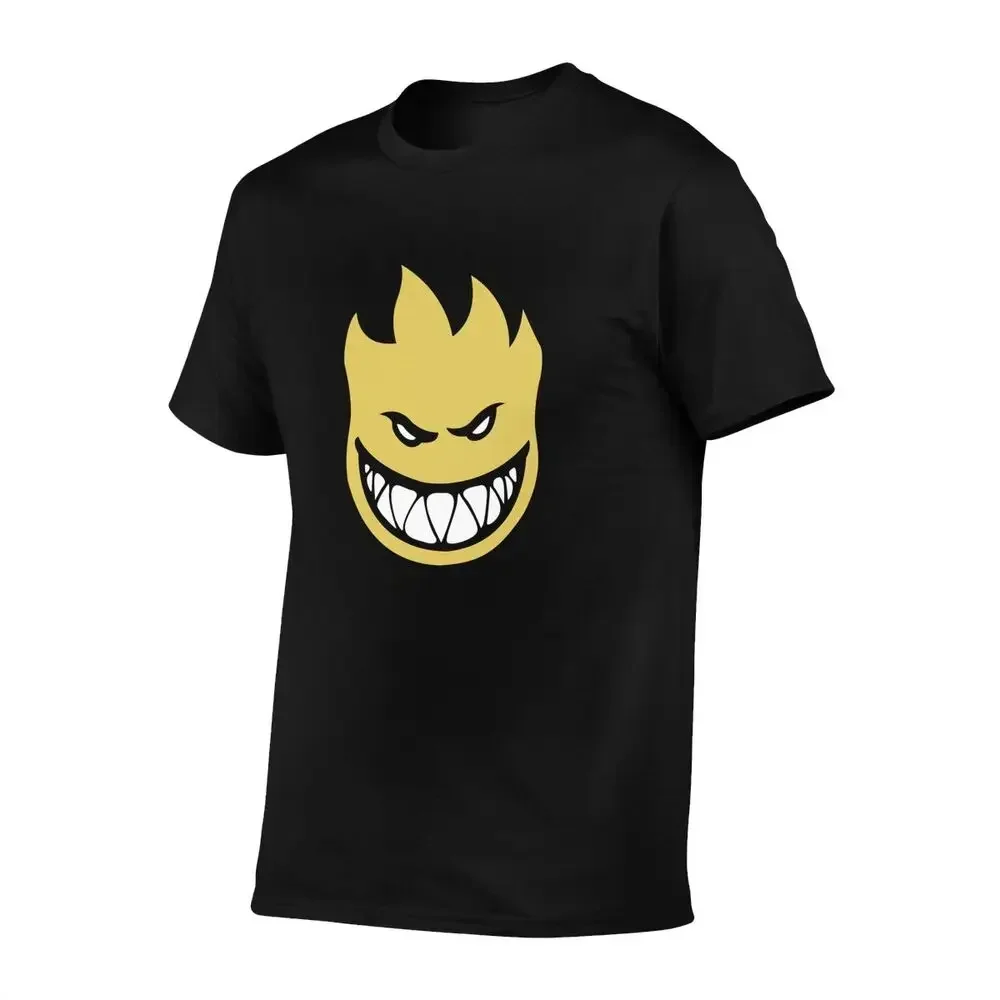 Spitfire Wheels Lil Bighead Fill Logo T-shirt Tee Shirt Soft Retro Splicing Hot Deals