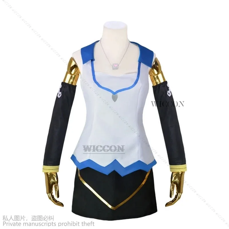 

Костюмы для косплея аниме Bluegarden, Хэллоуин, Рождество, вечерние комплекты униформы, потому что EDENS ZERO Rebecca, ролевая игра6;d'3,h'7.b;