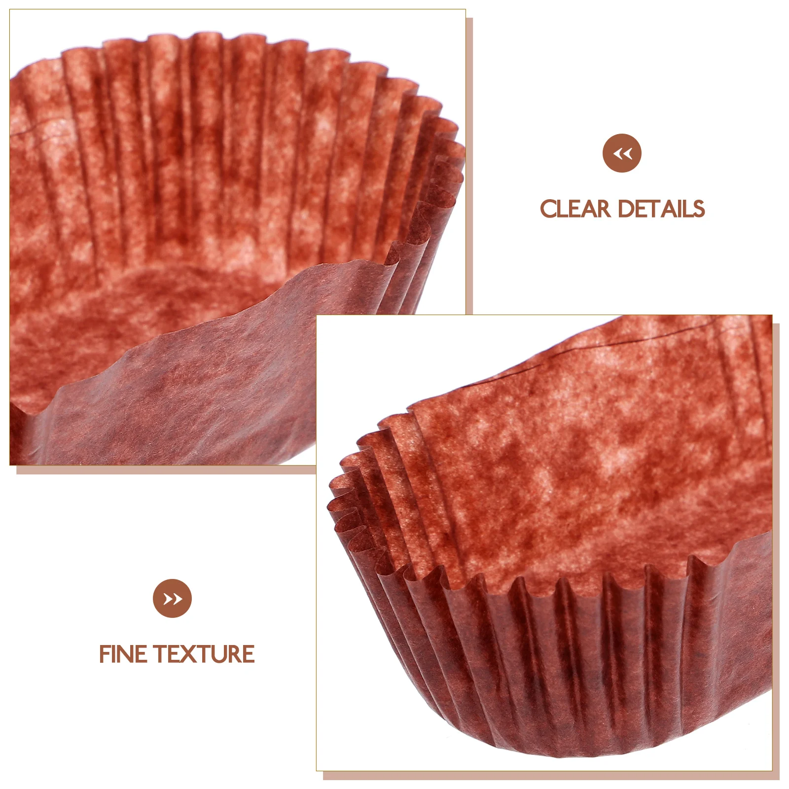 

Cake Cups Paper Liners for Baking Cupcakes Dessert Greaseproof Oval Boat Shape Bread Tray Food Grade Safe Kitchen Supplies
