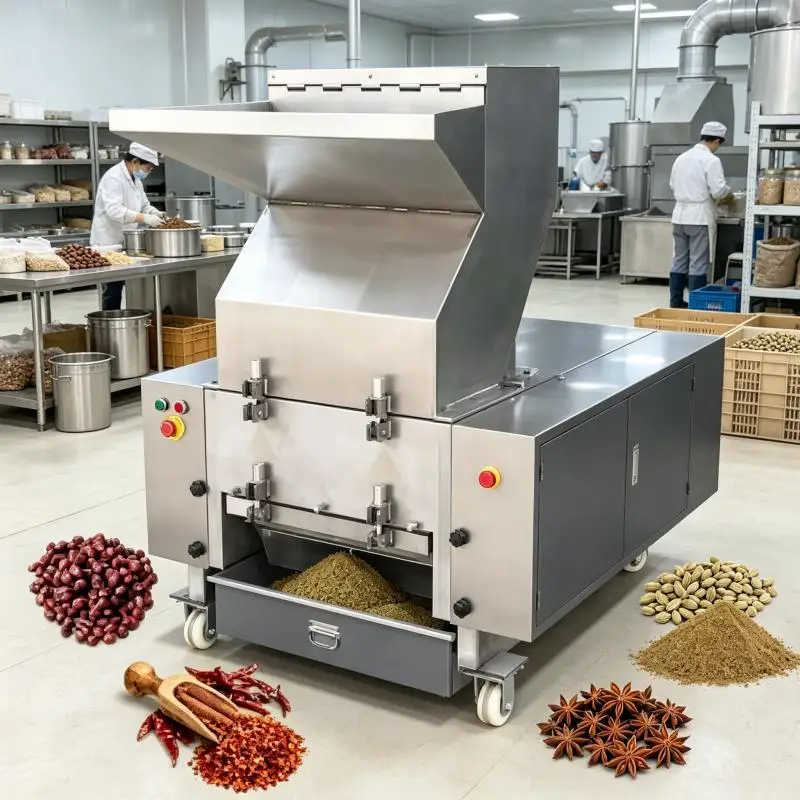 Cassava Crush Oyster Shell Crushing Nut Salt Herb Crusher Sugar Pepper Grinding Herbs Casava Grinder Machine Food