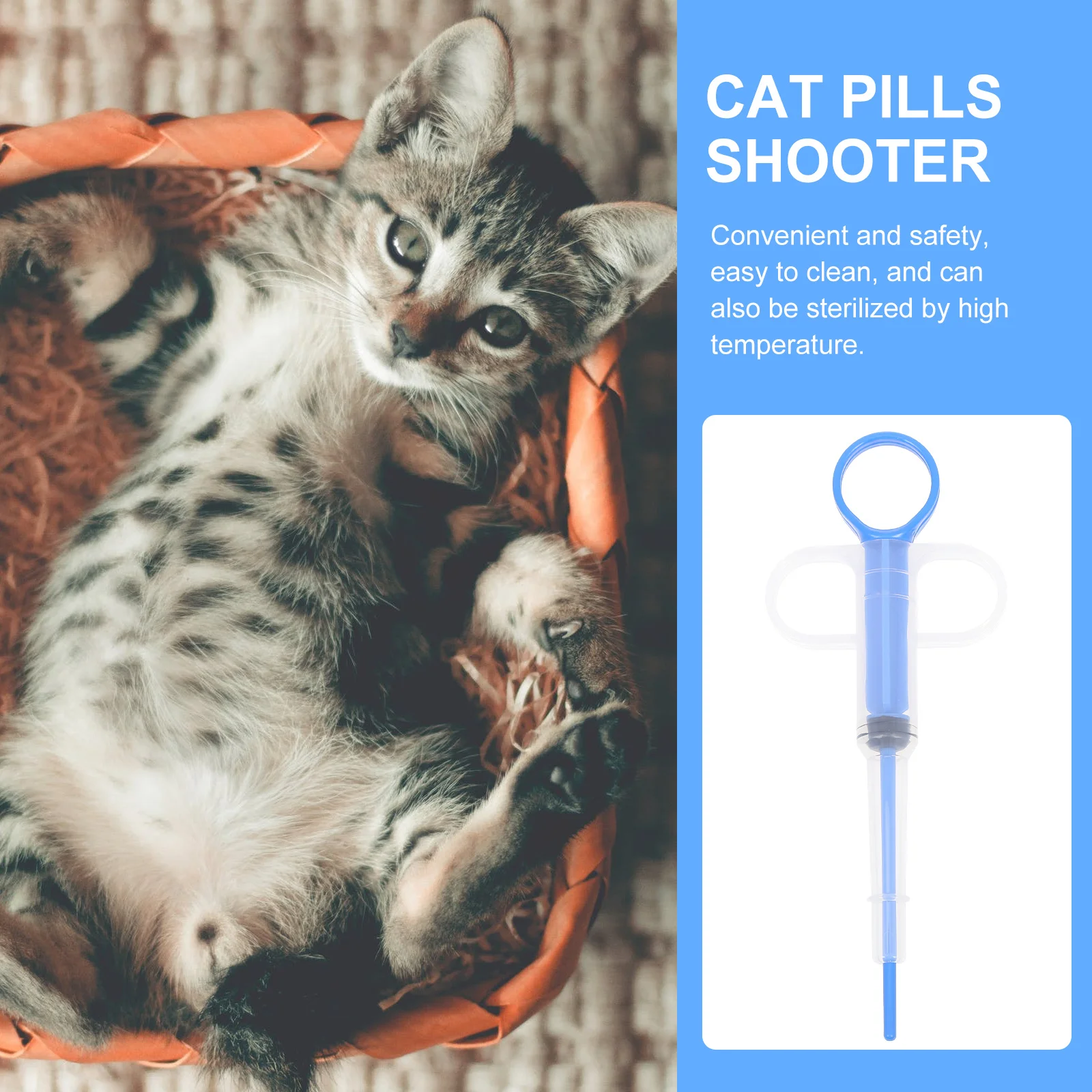 

3Pcs Pet Pills Shooter Dog Medicine Feeders Kitten Pills Dispensers Portable Medicine Feeding Tools for Cats Puppies