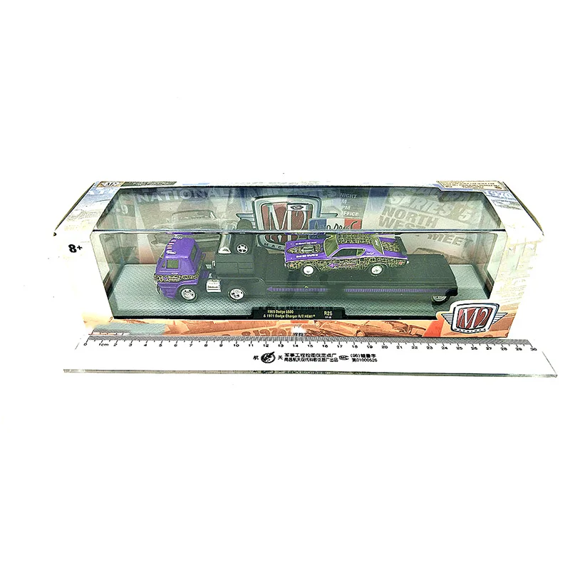 1/64 M2 한정판 합금 조립 모델 주조 자동차 모델 선물 컬렉션 새로운 패키지