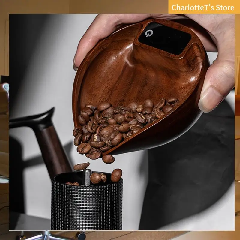 

Весы для кофейных зерен, весы для чайных листьев, электронные весы для ручного заваривания грецкого ореха, весы для кофейных зерен, точные до 0,1G-ABLI