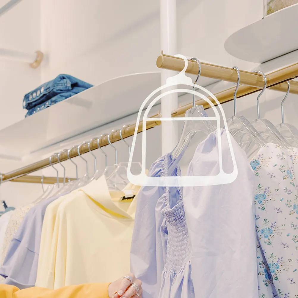 

20Pcs Hat Organizer Efficient Space Management Easy Install Plastic Hanger for Beanie Caps Scarves Belts Closet Accessories