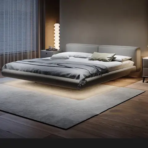 북유럽 미니멀리스트 더블 퀸 사이즈 킹 침대, 멋진 럭셔리, 침실, 남아용, Muebles Para El Hogar 세트, 가구 전체