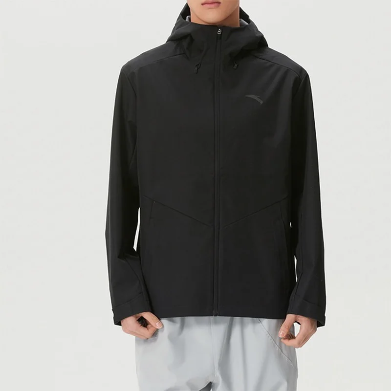 ANTA Men's Woven Hooded Jacket 2026 Spring/Summer Model Outdoor Sports Outing Commuting Coat Casual Wear 452430214-4