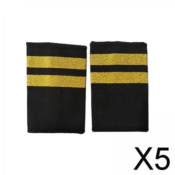 

5 шт. традиционных офицерских погостов-накладок на плечи для авиационной формы, для косплея на Хэллоуин, для женщин и мужчин