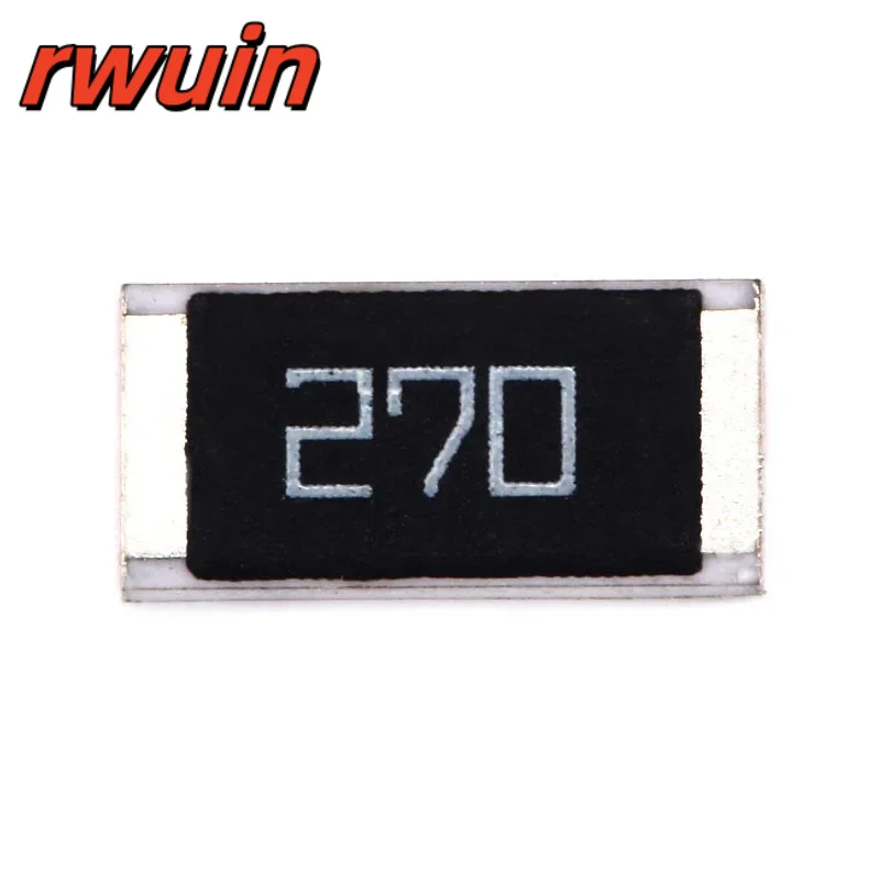 100PCS/10PCS 27ohm 2512 SMD Chip Widerstand 27 ohm 27R 270 1W 5% Passive Komponenten widerstand