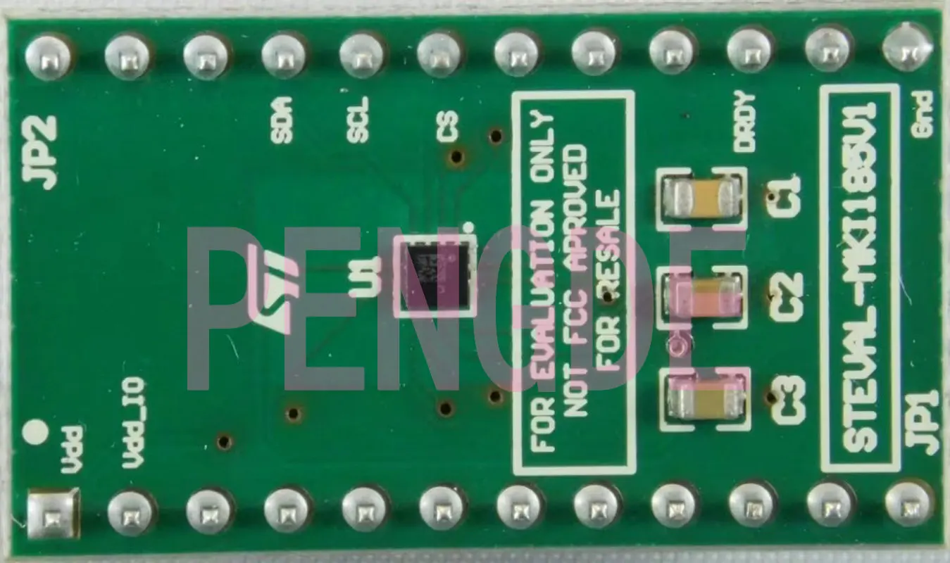 Original spot STEVAL-MKI185V1 IIS2MDC adapter board for standard DIL24 socket