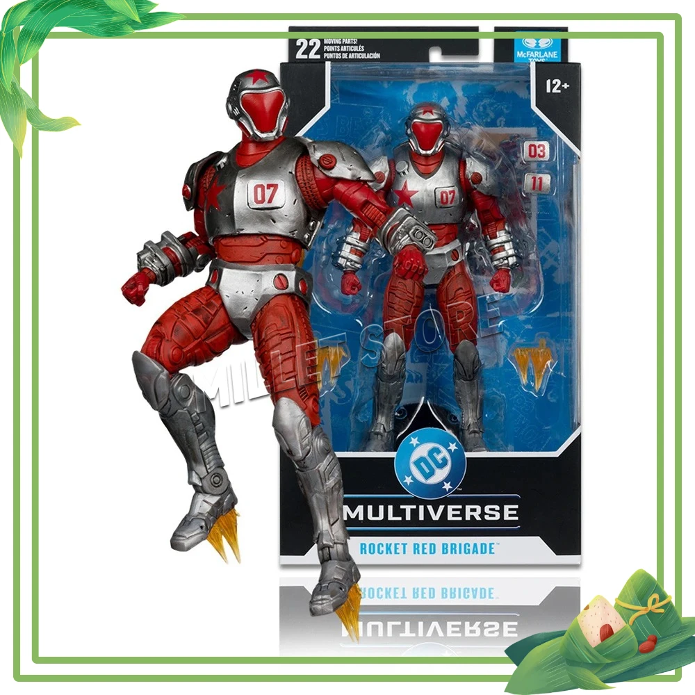 

Spot SaleMcfarlane Toys DC Multiverse Rocket Red Briga (Justice League: Generation Lost) 7" Action Figure Mol Doll Garage KitIn