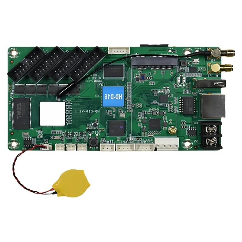 N91R-HD-D16 Wi-Fi Asynchronous Full Color Led Screen Control Card For Banners For Taxis Cars And Mobile App Support