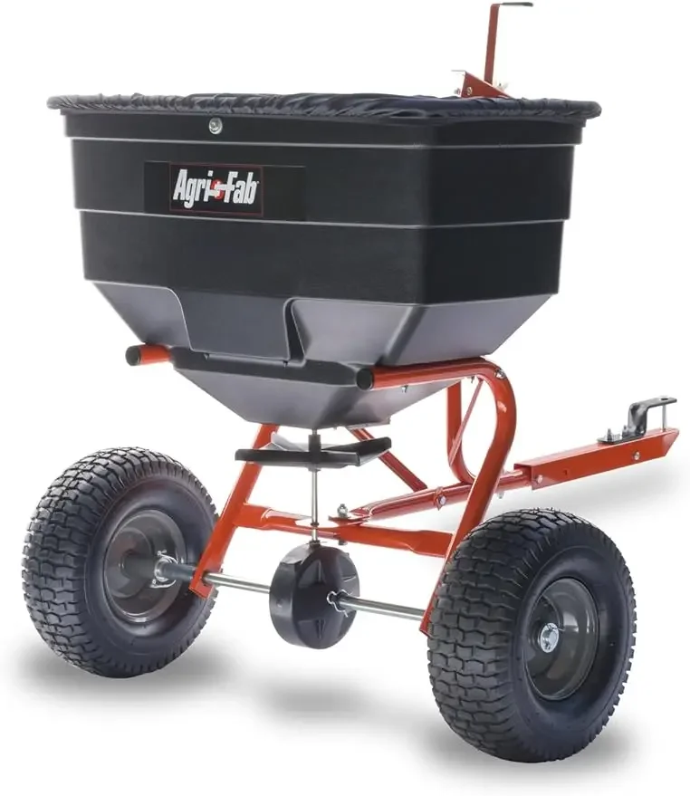 Agri-Fab 45-0329 185 lb. ATV Tow Broadcast Spreader, Black