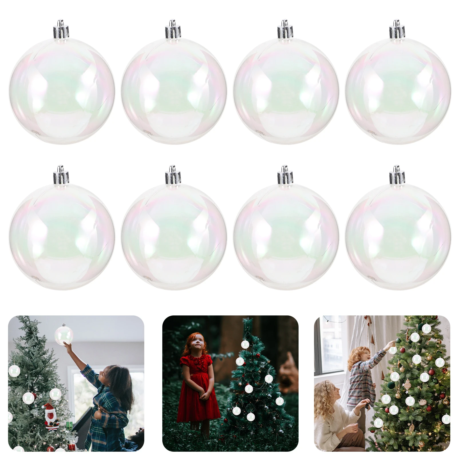 

12pcs Christmas Xmas Tree Ornament Party Decor Festive Pendant Holiday Decoration Festival Holiday Ornament Supply