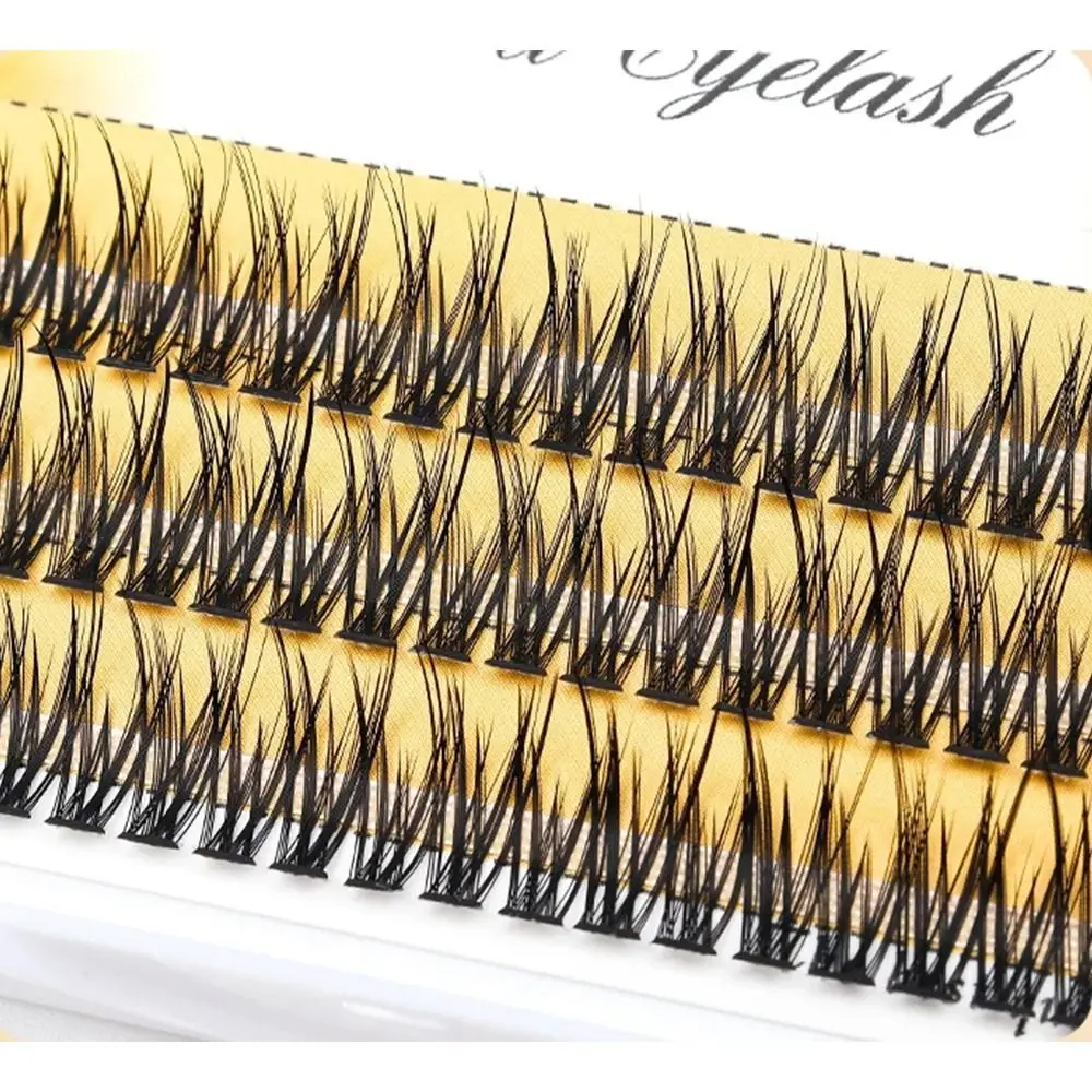 Soft Curly Grafting Eyelashes Fairy Slender With Dense False Eyelashes Fish Tail Natural Thick Natural Lashes