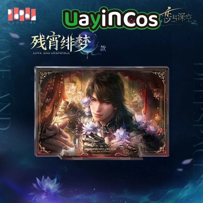 In stock Official Love and Deepspace Caleb Ghosts Final March Series Magnetic Multilayer Ornaments Anime Game Toy Gifts Cosplay