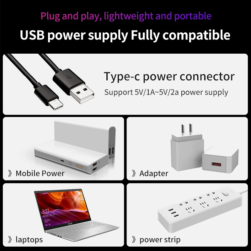 Party Lights Sound Activated Stage Laser Lights Remote Control USB Disco DJ Strobe Light Rotating with Patterns Wedding Birthday