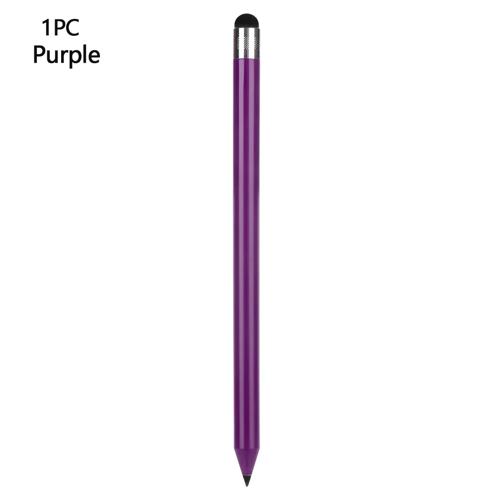 2 in 1 Capacitive Pen Touch Screen Stylus Pencil for Tablet iPad Cell Phone Samsung PC Stylus Pencil Multicolor High Precision