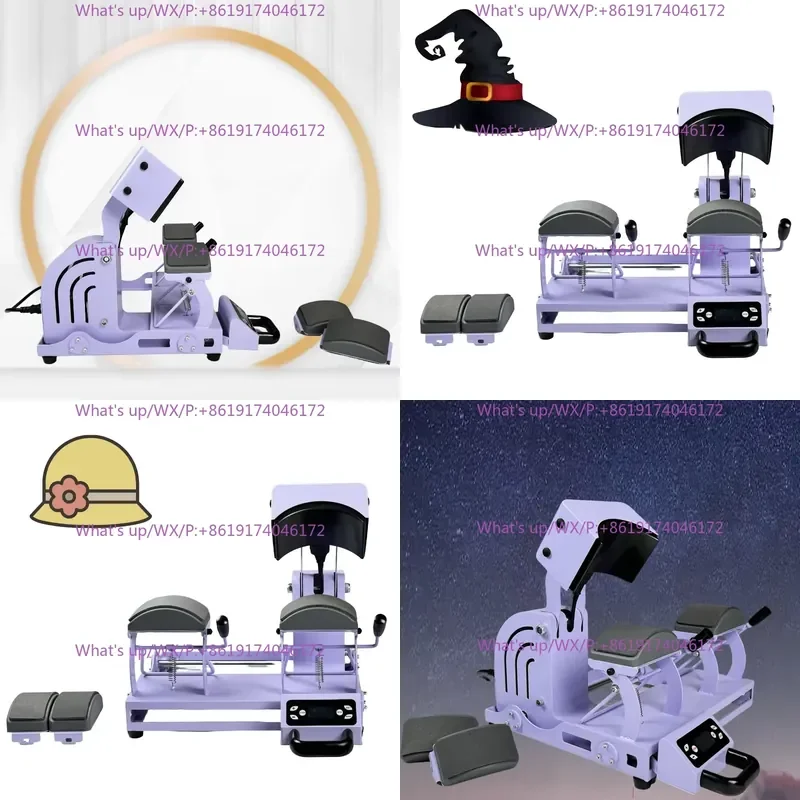 Hat Maker Machine Printer With Four Memory Setting for Time and Temperature Includes Two Mats 10CM*16CM CH2508
