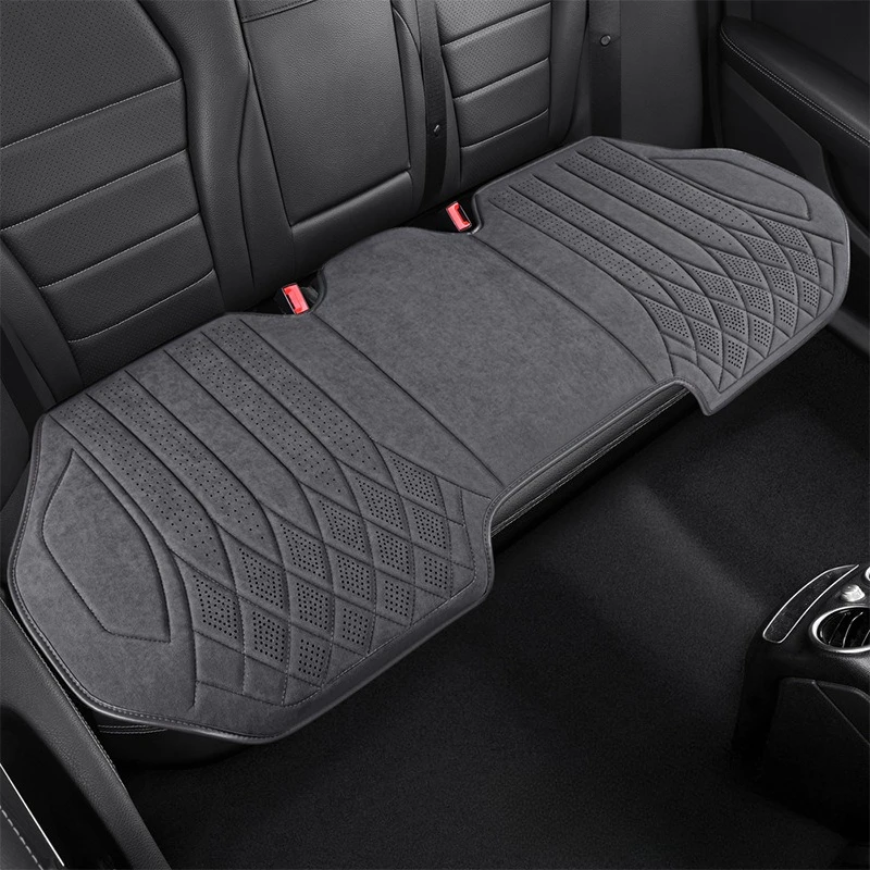 

Замшевый чехол для автомобильного сиденья, дышащая подушка, модный автомобильный коврик, осенне-зимний чехол для сиденья, протектор