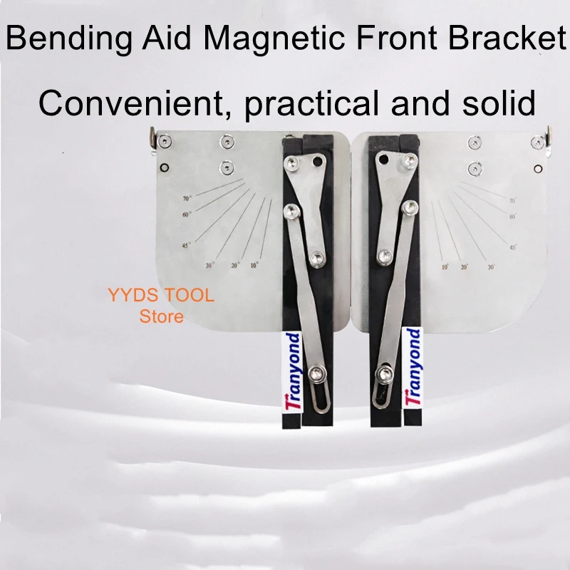 ferramentas auxiliares de dobra de chapas metalicas suporte frontal dispositivo de posicionamento do angulo magnetico 01