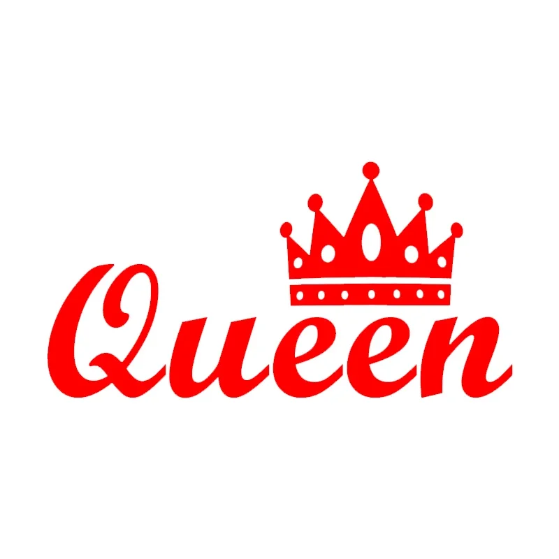 ملصق زخرفي للسيارة ، تصميم جديد ، ملكة ، مضحك ، مقاوم للماء ، ملصق للشاحنة ، طلاء ممتص للصدمات ، رادع ، 20