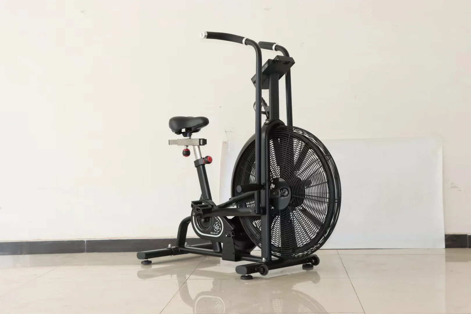 Bicicleta de aire negra comercial para entrenamiento de Cardio, equipo de gimnasio de ajuste cruzado, nueva llegada