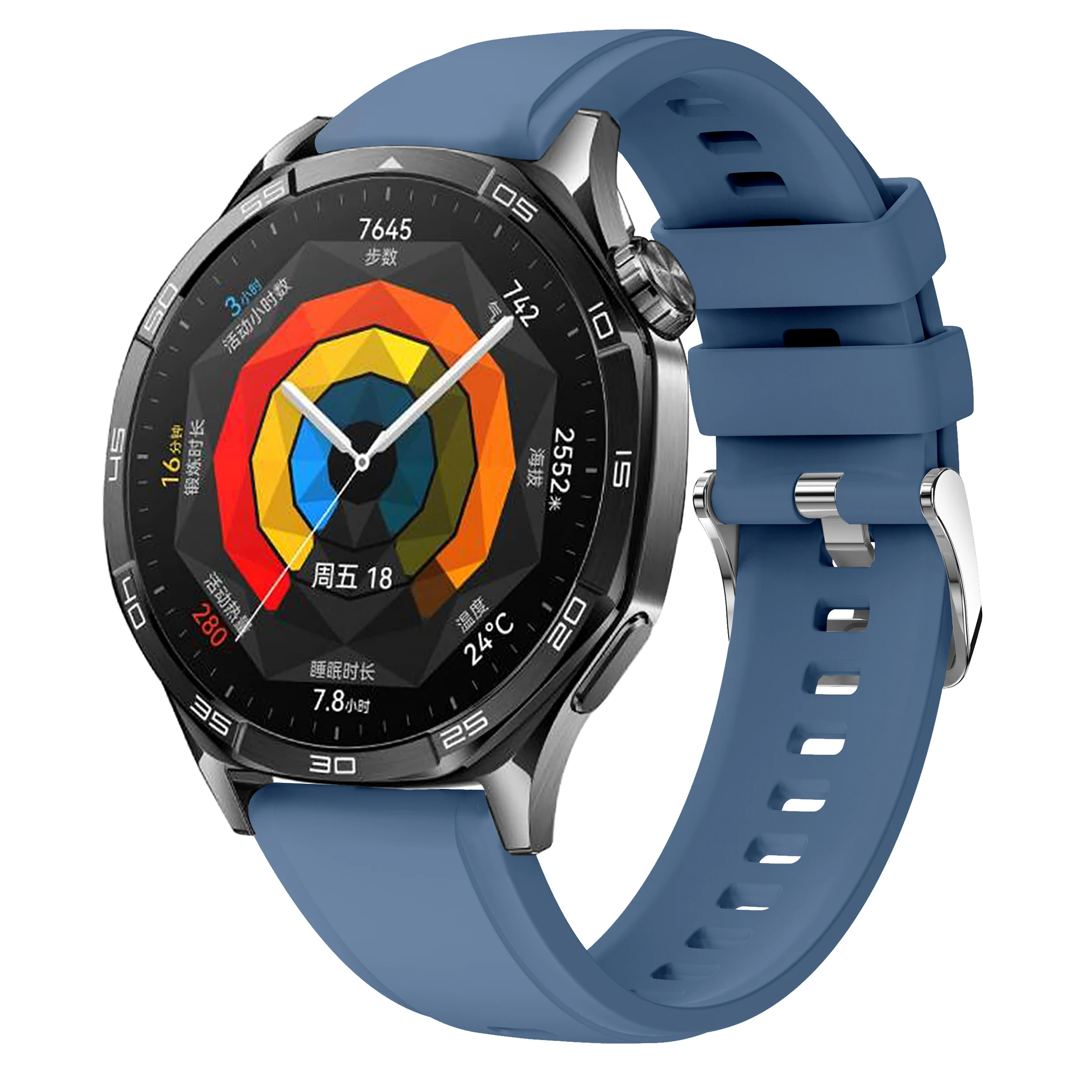 Спортивный ремешок 22 мм для Huawei Watch GT4 46 мм Watch GT5 pro 46 мм, мягкий оригинальный мужской женский ремешок для Huawei Watch GT2 Pro 22 мм