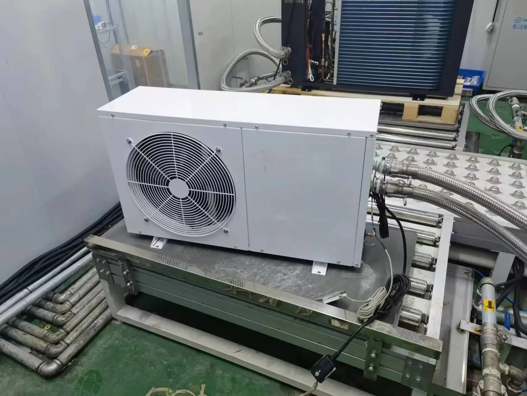 BEST SELL R410A Compressed Air Source Heat Pump for Household Underfloor Heating Gas/Electric Powered Smallest Unit