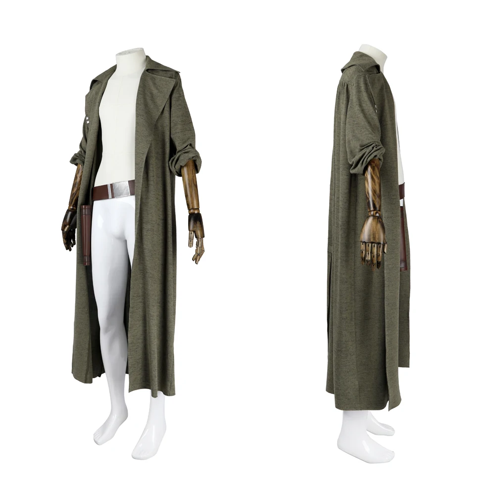 New 2024 Star ND-5 Trench Coat Cosplay Costume Long Coat Belt Outfit Halloween arnival Party Suit