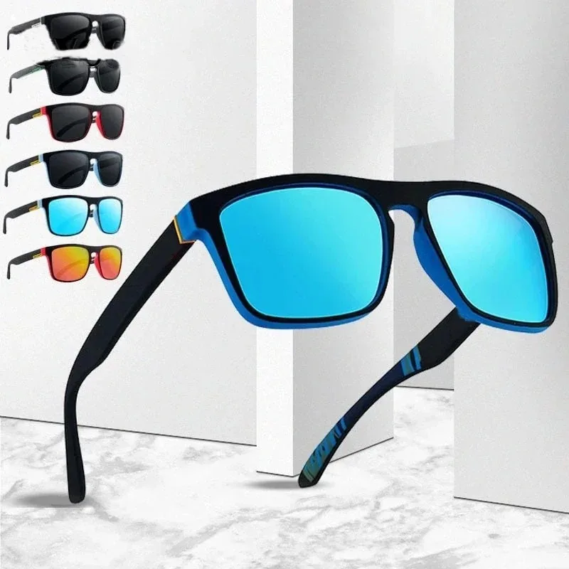 1 pz occhiali da sole polarizzati classici uomo donna guida occhiali quadrati marchio di moda viaggi pesca occhiali da ciclismo Gafas De Sol