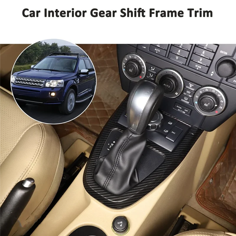 

Для Land Rover Freelander 2 2009-2012 Автомобильная ручка переключения передач, панель, рамка, накладка, наклейки, внутренние запасные части