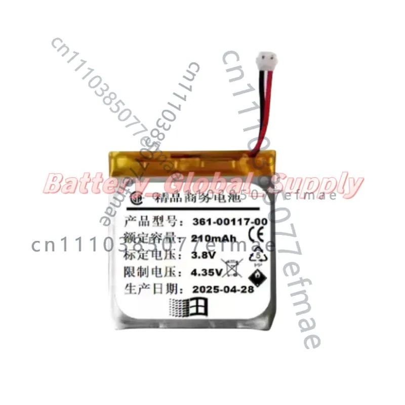 For 361-00117-00 for Garmin Approach S40 Golf Sport Watch Battery 3.8V 210mAh 1 PCS