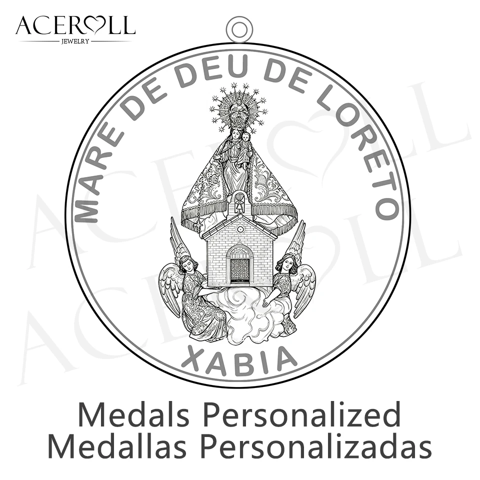

STEELMEGA Stainless Steel Medals Personalized