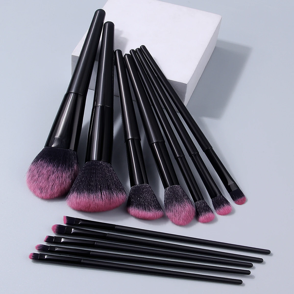 32PCS multi-functional makeup brush set & Soft makeup sponge egg powder puff & Portable hair band Wrist band cleansing puff