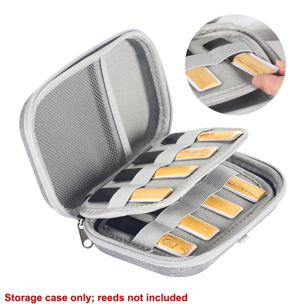 20pcs Reeds Case Compatible with Vandoren Woodwinds Accessories for Sovvid for Glory Universal Saxophone Clarinet Reeds Storage