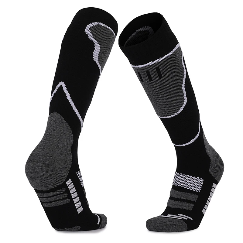 1 Pair Merino Wool Thermal Socks Men Women Winter Long Warm Compression Socks for Ski Hiking Snowboarding Climbing Sports Socks