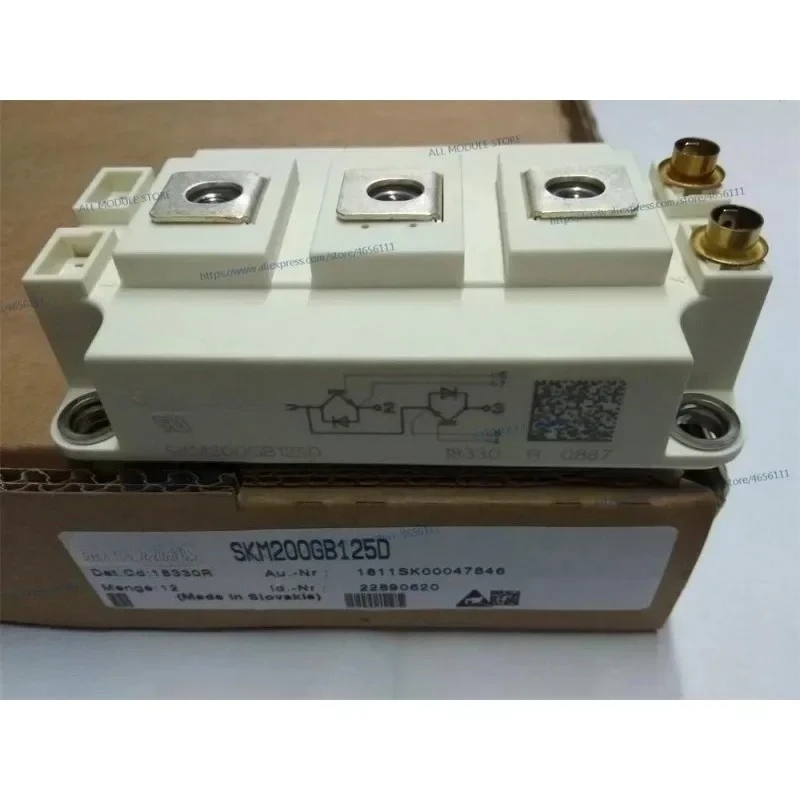 SKM200GB128D SKM200GB125D الوحدة الأصلية الجديدة