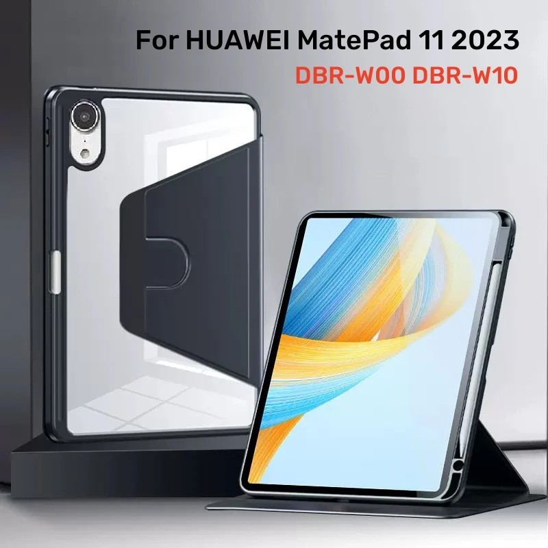 

For Huawei MatePad 11 2023 Case 11inch Magnetic 360 Degree Rotating Stand Tablet Cover For Matepad 11 Case 2023 DBR-W00 DBR-W10