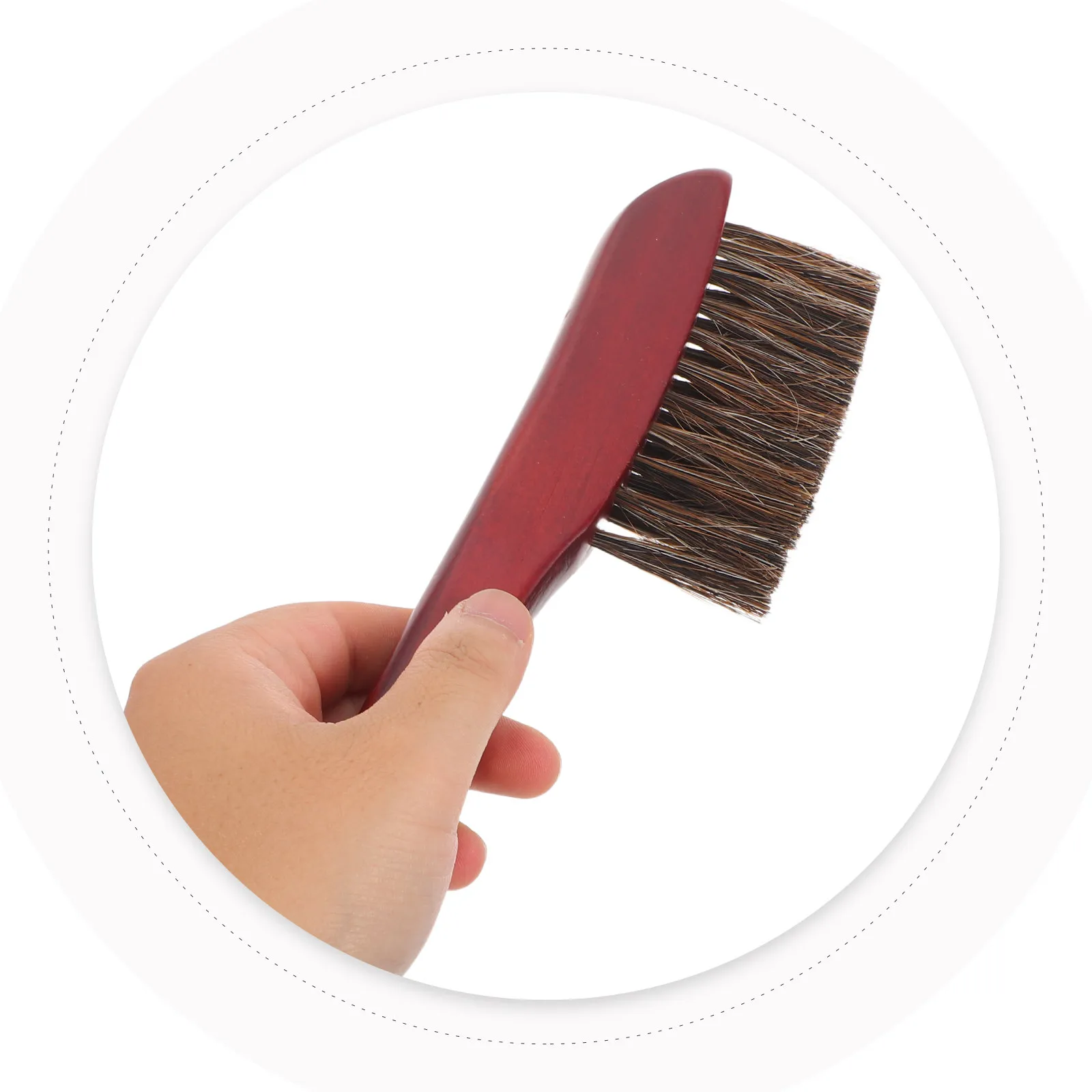

Snooker Table Cleaning Brush Soft Horse Hair Bristles Pool Table Felt Safe Ergonomic Wood Handle Billiard Rail Edge Dust Removal