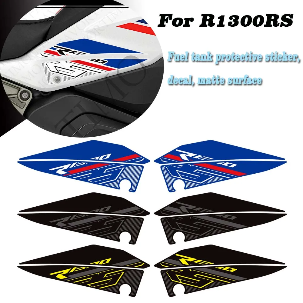 Motorcycle For R1300RS R 1300 RS R1300 Tank Pad TankPad Cap Grips Gas Fuel Knee Stickers Decals Protection 2025 2026
