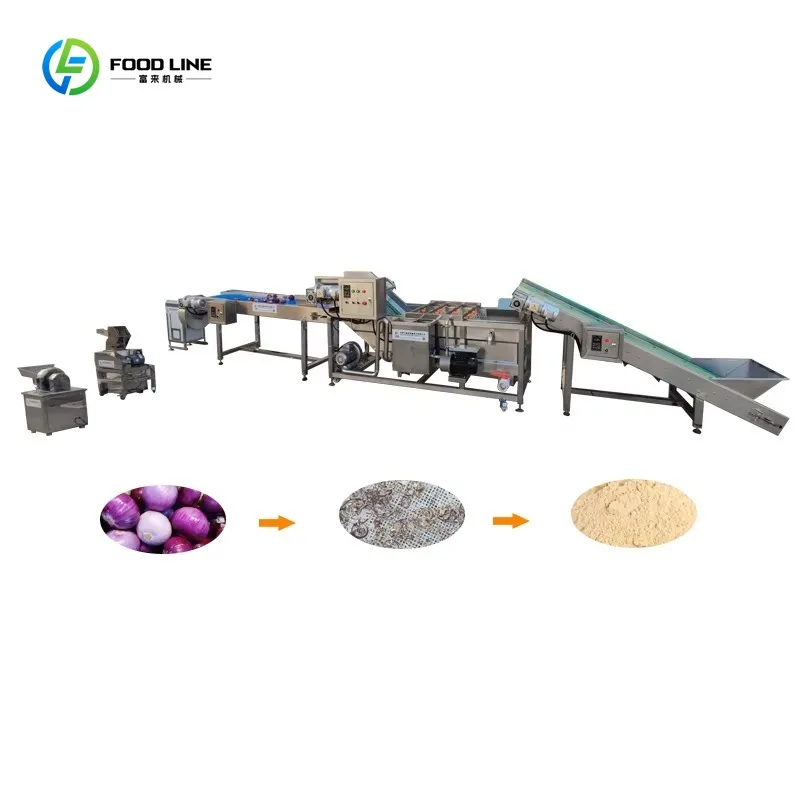 Garlic Processing Line Peeling Separating Sorting Automatic for Commercial Food Factory Plant Custom