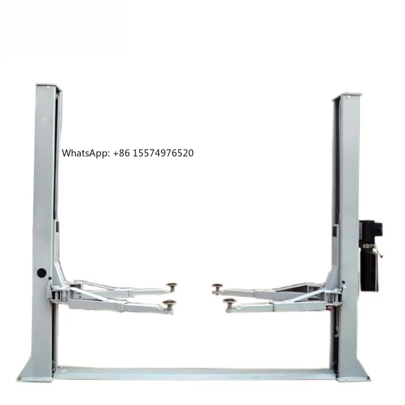 2026 Hot Double-column hydraulic portable car lift 3500kg 4000 kg 5000 kg lifting capacity Four-column design Parking elevator