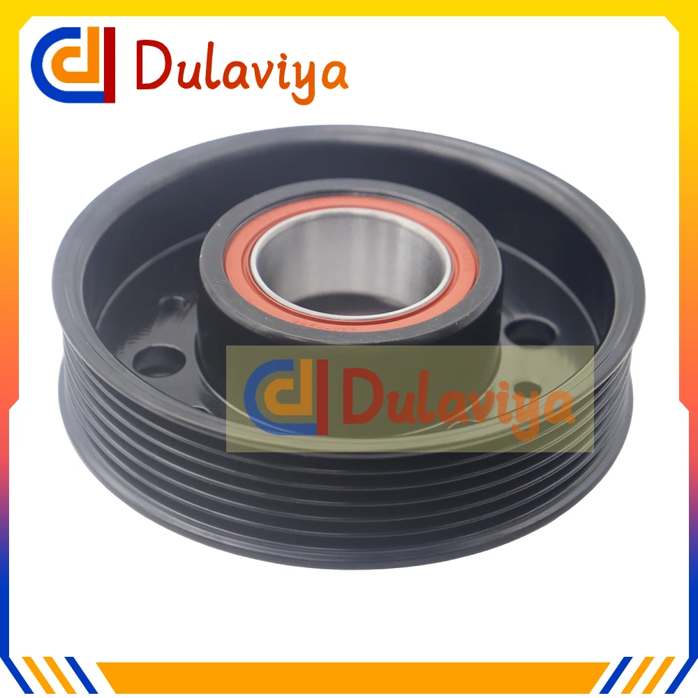 エアコンACコンプレッサー クラッチプーリー PXE16 フォルクスワーゲン ティグアン ジェッタ用 1K0820803S 1K0820803Q 1K0820808DX