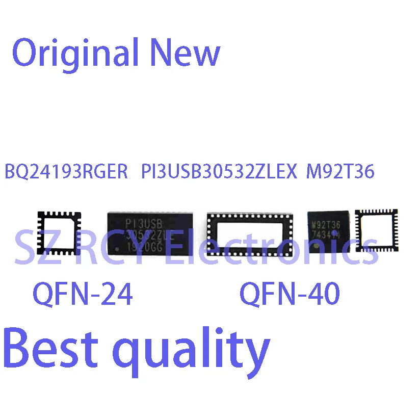 

(1-10 шт.) новый M92T36 BQ24193 PI3USB30532ZLE BQ24193RGER PI3USB30532ZLEX PI3USB P13USB QFN IC чип электронный