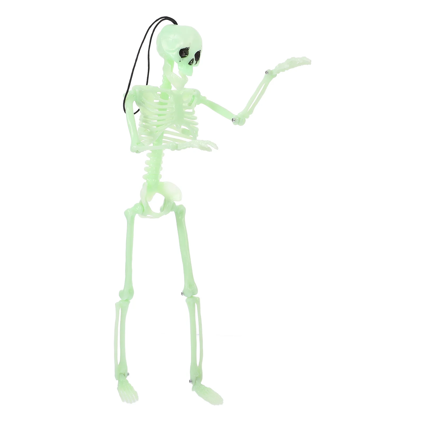 

Human Statue Plastic Glow in The Dark Halloween Decoration Living Room Bar Office Coffee Shop