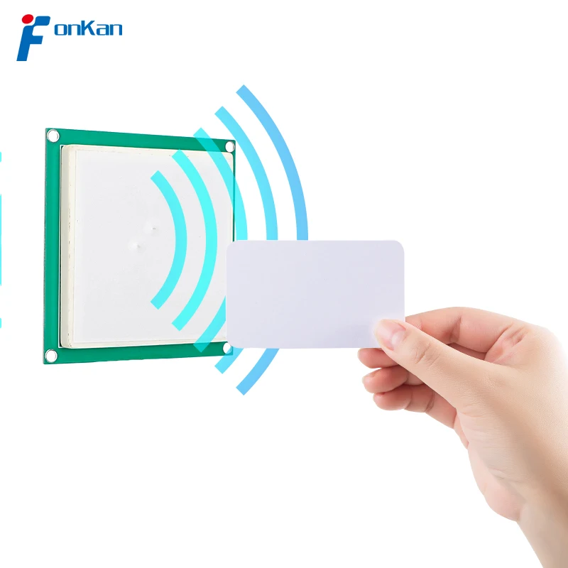 Fonkan UHF RFID Antenna circolare in ceramica per controllo accessi UHF lettore RFID piccola Antenna con connettore SMA MMCX IPEX