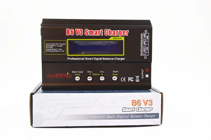 B6V3 balanced 80W charger intelligent new model airplane   B6 V3 charger