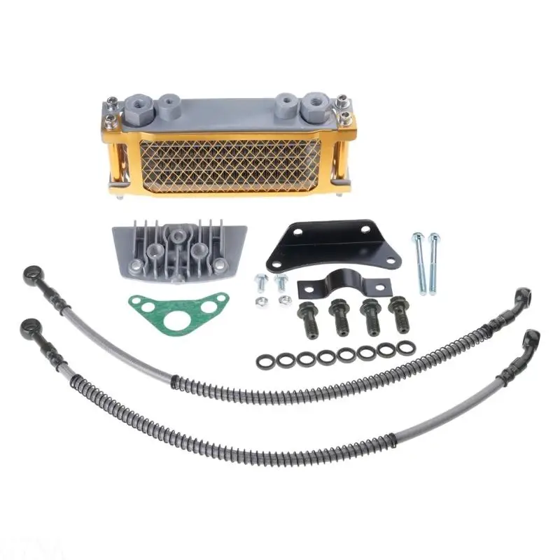 

G7NA Dirt Pit Bike Modification Oil Coolers Easy Installation Universal for 50 70 90 110 125 140CC Cooling Radiator Engine