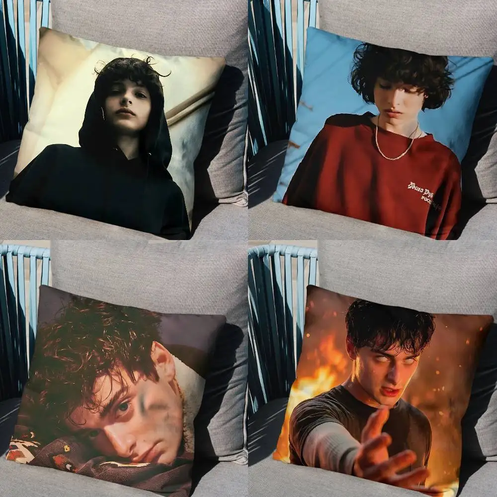 

W-Will Noah Schnapp Stranger pillow cover living room sofa cushion cover bedroom room bed pillow cover home decoration